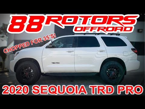 2020 Toyota Sequoia TRD Pro, LIFT w/FOX SHOCKS, CHOPPED FOR 35's!