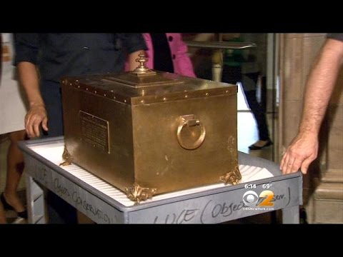 100-Year-Old Time Capsule Opened In NYC