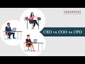 CEO vs COO vs CFO - Roles, Responsibilities and Salary