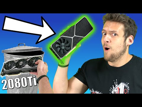 Throwing my 2080Ti in the TRASH (RTX 3080 Review + Benchmarks)