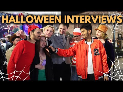 HALLOWEEN STREET INTERVIEWS! - University Edition