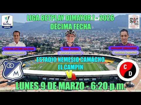 ⚽️ Millonarios FC vs. Cúcuta Deportivo.