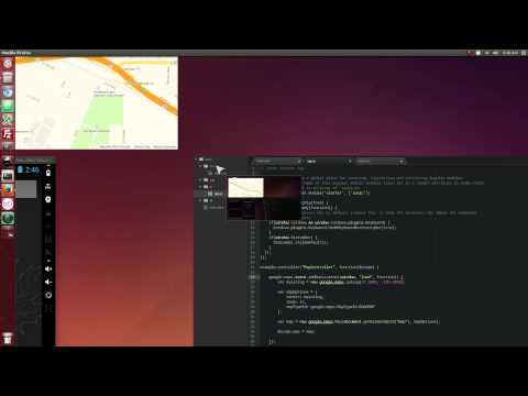 Implement Google Maps Using Ionic Framework