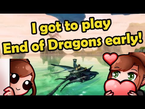I got to play End of Dragons early and it's BEAUTIFUL.