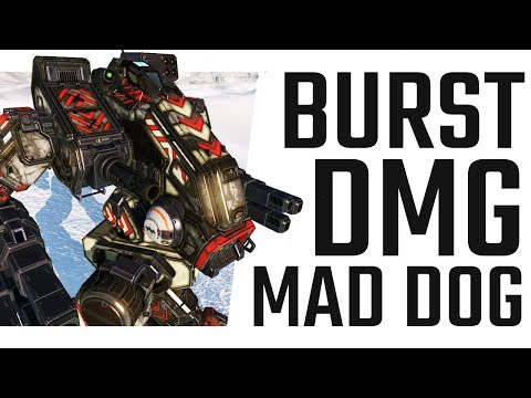 Burst Damage Mad Dog! LB10X and SRMs - Mechwarrior Online The Daily Dose #769