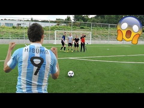HIGUAIN IN REAL LIFE FOOTBALL | BEST GOALS RECREATED #3