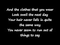 Story of a girl 3 doors down lyrics 