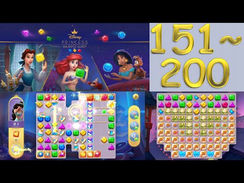 Disney Princess Majestic Quest #8 151~200 Walkthrough