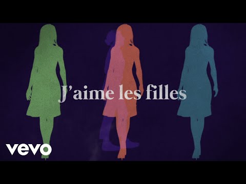 Jacques Dutronc - J'aime les filles (Lyrics Video)