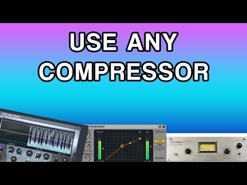 HOW TO USE ANY COMPRESSOR IN ANY DAW THE EASIEST WAY