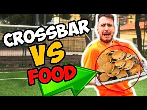 CROSSBAR CHALLENGE VS FOOD !!!  w/ illuminaticrew