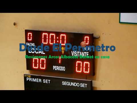 Resumen Arcos Albacete Basket vs Coviran Granada {Temporada 2017 -  2018}