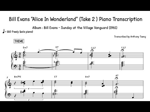 Alice In Wonderland - Bill Evans