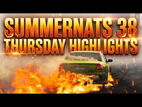 2026 SUMMERNATS 38 | Drifting, burnouts and blown rides!