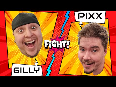 Ultimate Gelsoft Showdown - Gilly & Pixx at the range.