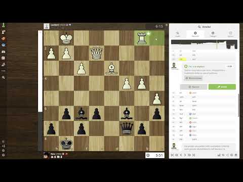 La mia scalata verso i 2000 chess.com, 62 partita