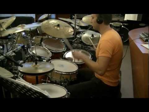 Gavin Harrison type fill with double bass fill ins