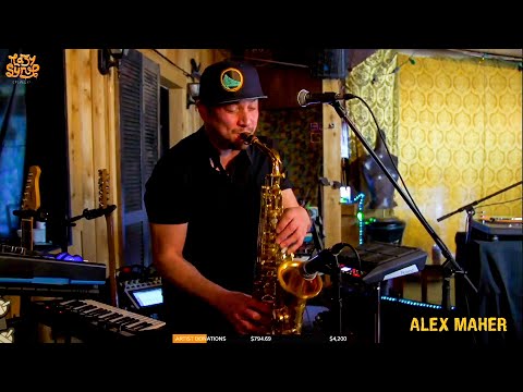 Alex Maher Love's a Fire performance at Lazy Syrup Orchestra's Expressions Livestream