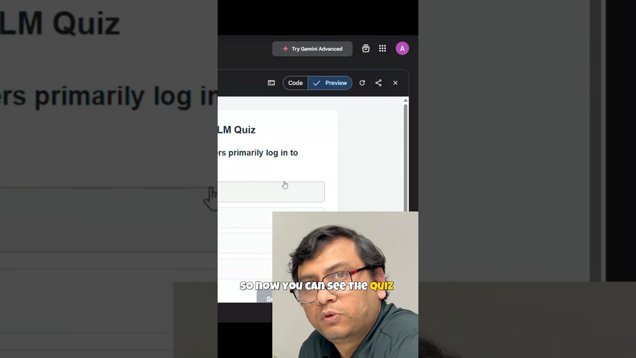 Generate Interactive Quiz from YouTube Videos 📺 #ytshorts #aitools #interactivequiz