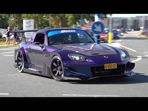 Modified JDM Cars leaving a Carshow | GO JAPAN 2025