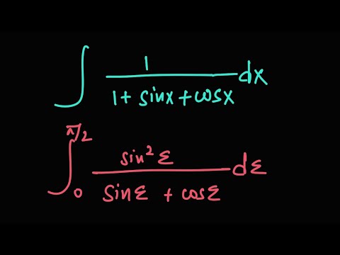Weierstraß substitution: strange, overpowered and very hard to pronounce