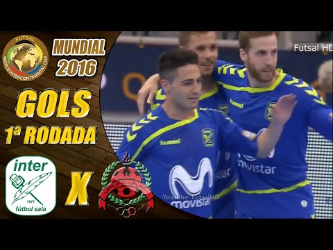 Gols Inter Movistar X Al Rayyan  | 1ª Rodada | Mundial de Futsal 2016 (24/06/2016)