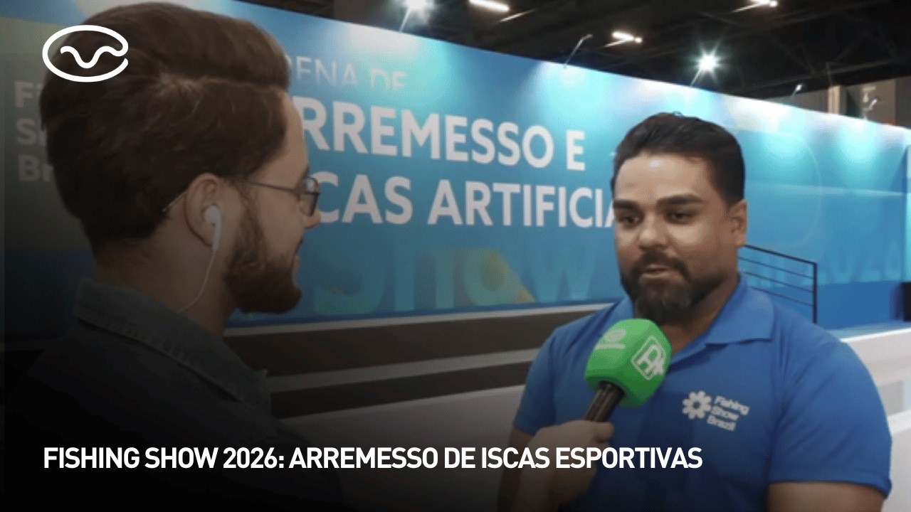Fishing Show 2026: arremesso de iscas esportivas