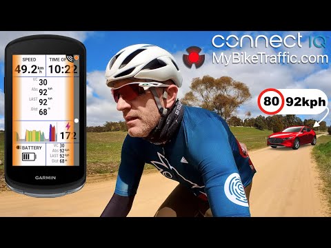 My Bike Radar Traffic: The Must-Have Garmin ConnectIQ Add-on for Cycling Radar Users