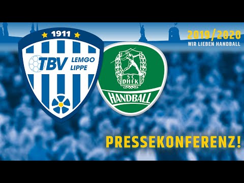 Pressekonferenz TBV Lemgo Lippe vs. SC DHfK Leipzig 21.12.19