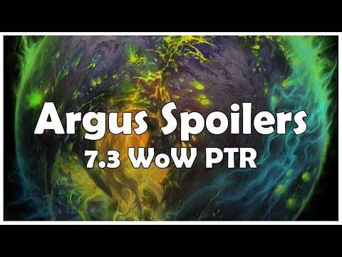 PTR 7.3 New Argus Raid Spoilers