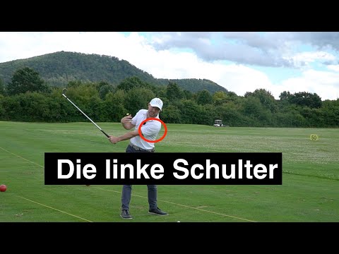 Golf: Mach DAS mit der linken Schulter (Übung)