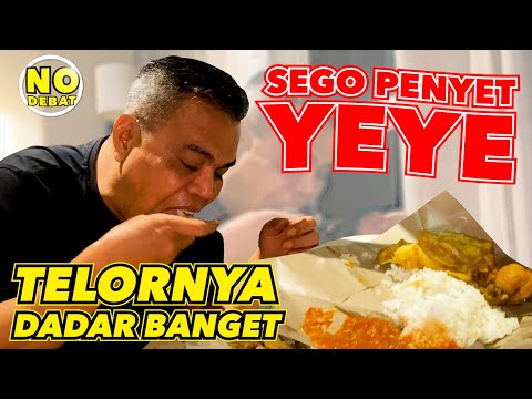 KULIDEL SEGO PENYET YEYE - TELORNYA DADAR BANGET