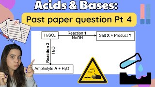 Acids and Bases Grade 11 Exam Past Paper Questions pt 4