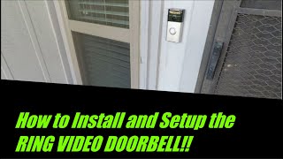 In-depth Install and Setup of the Ring Video Doorbell