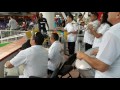Marlins Staff Play The Drums At Dominican Republic WBC Game 2017