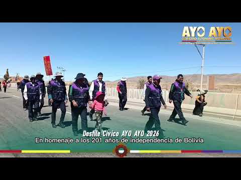 DESFILE CÍVICO AYO AYO - 2026
