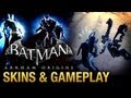 Batman Arkham Origins Exclusive Skins Gameplay SDCC 2013