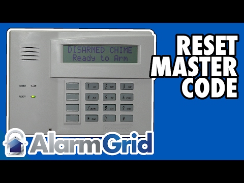 Honeywell VISTA: Resetting or Changing the Master Code