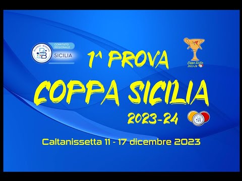 1^ PROVA COPPA SICILIA 2023/24 - Montereali Daniele vs Cucchiara Emanuel