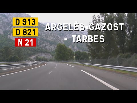 [F] D913 + D921 + N21 Argelès-Gazost - Tarbes