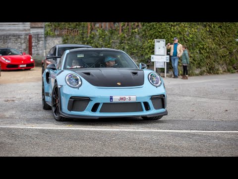 Porsche 991.2 GT3 RS - LOUD Accelerations, Revs & Racing on Track !