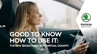 Video 6 of Product Skoda Fabia 4 Hatchback (2021)