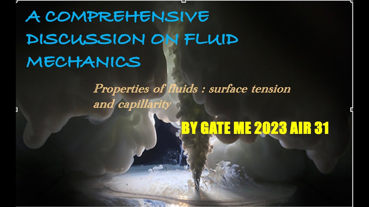 A Comprehensive Discussion on Fluid Mechanics | Surface tension and capillarity | by AIR 31
