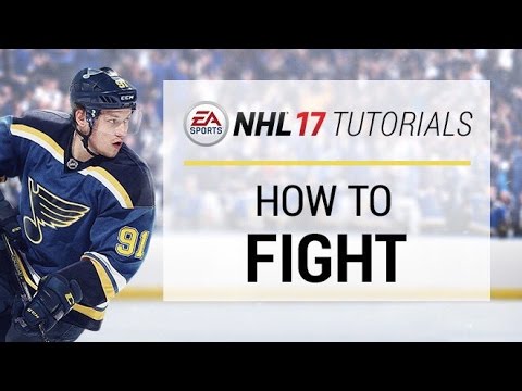 How To Win Fights In NHL 17 | NHL 17 Tutorials