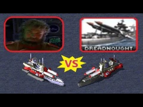 Vladimir's Dreadnought vs Dreadnought - Red Alert 2