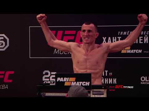Revoir la pesée de l'UFC Fight Night 136
