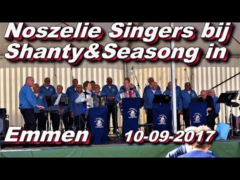 Noszelie Singers bij Shanty&Seasongfestival in Emmen 10 09 2017