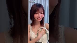 【ランジェリー配信】Fカップグラビア　ゆでたまごTikTokライブ