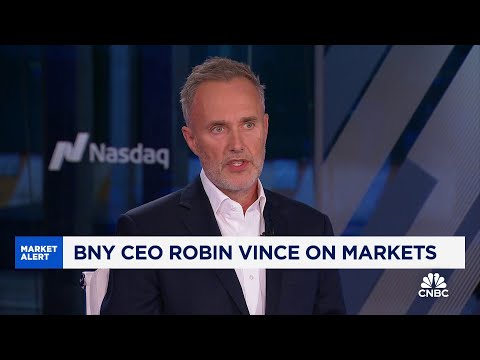 BNY CEO Robin Vince: Sentiment and data are in different places at the moment thumbnail