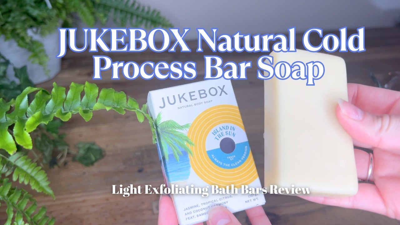 JUKEBOX Soap | Island in the Sun Cold Processed for All Skin Types Natural Bar Soap Review